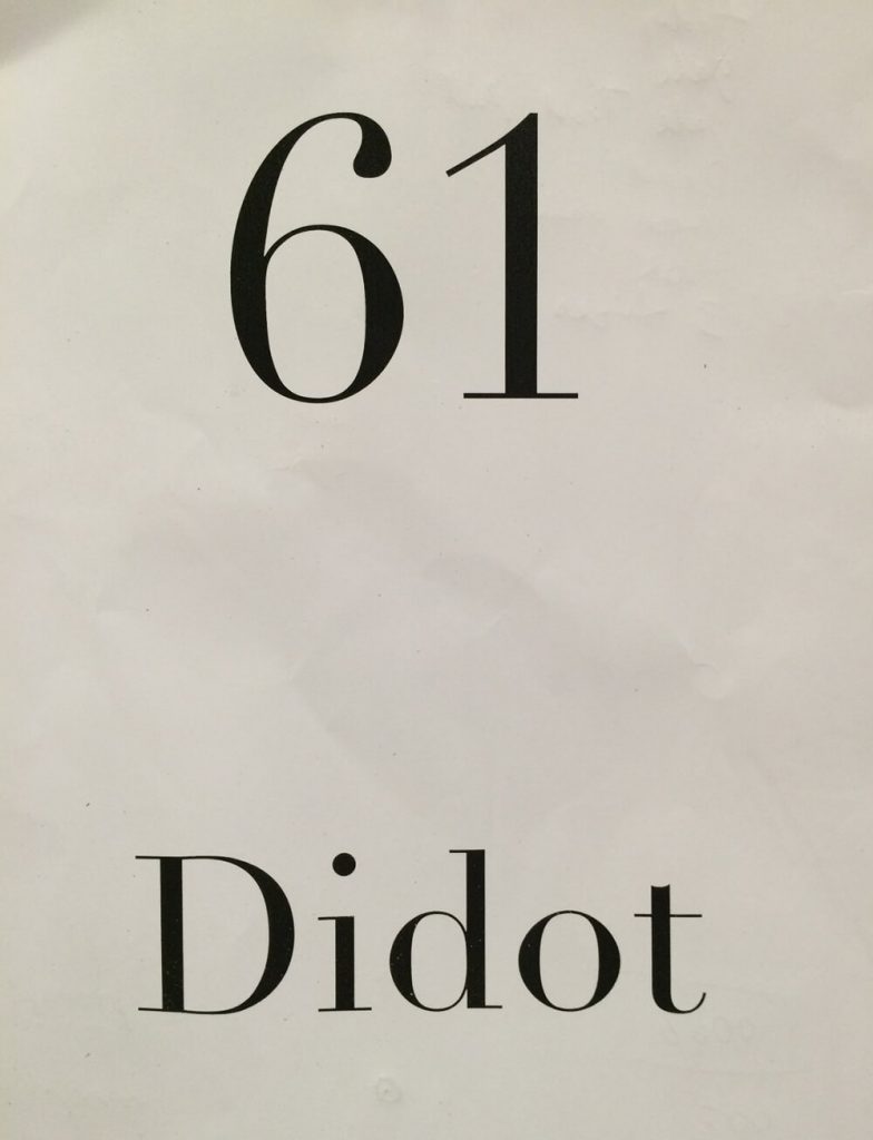 Didot Font 61