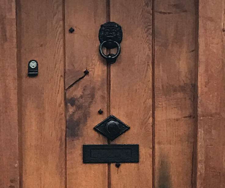 Oak Tudor Style Front Door