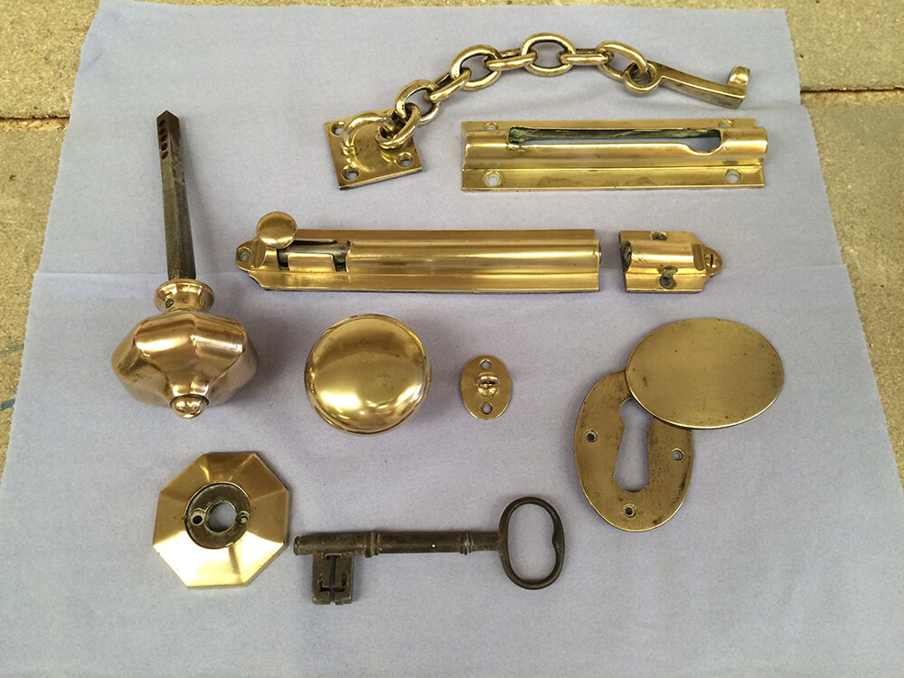 Restored Antique Door Furniture