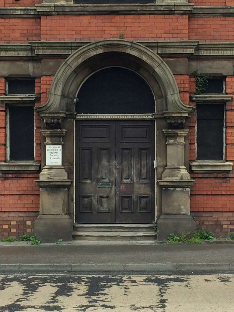St Thomas Hospital Stockport front door