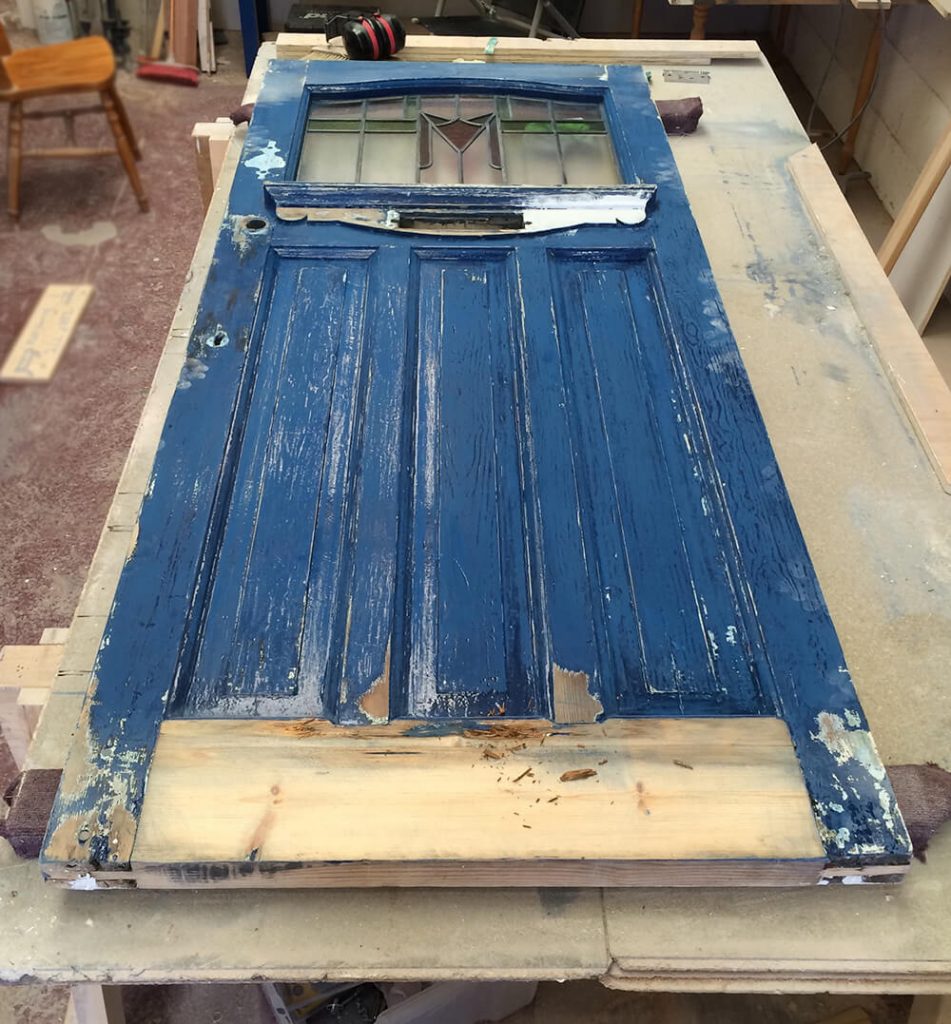 phils 1930s front door restoration