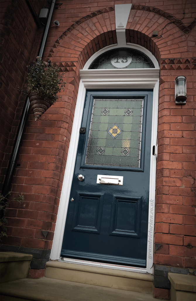 Victorian door restoration in Stockport
