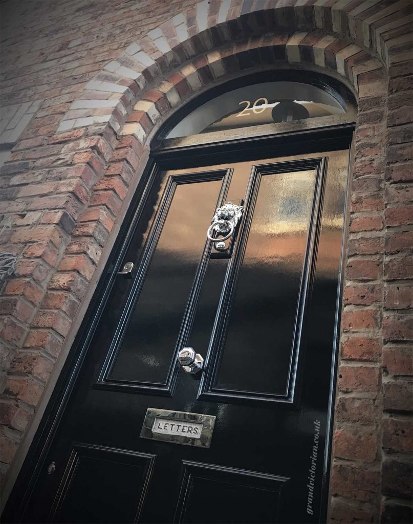 Anthony's new Victorian front door with solid panels - 20CH434TX