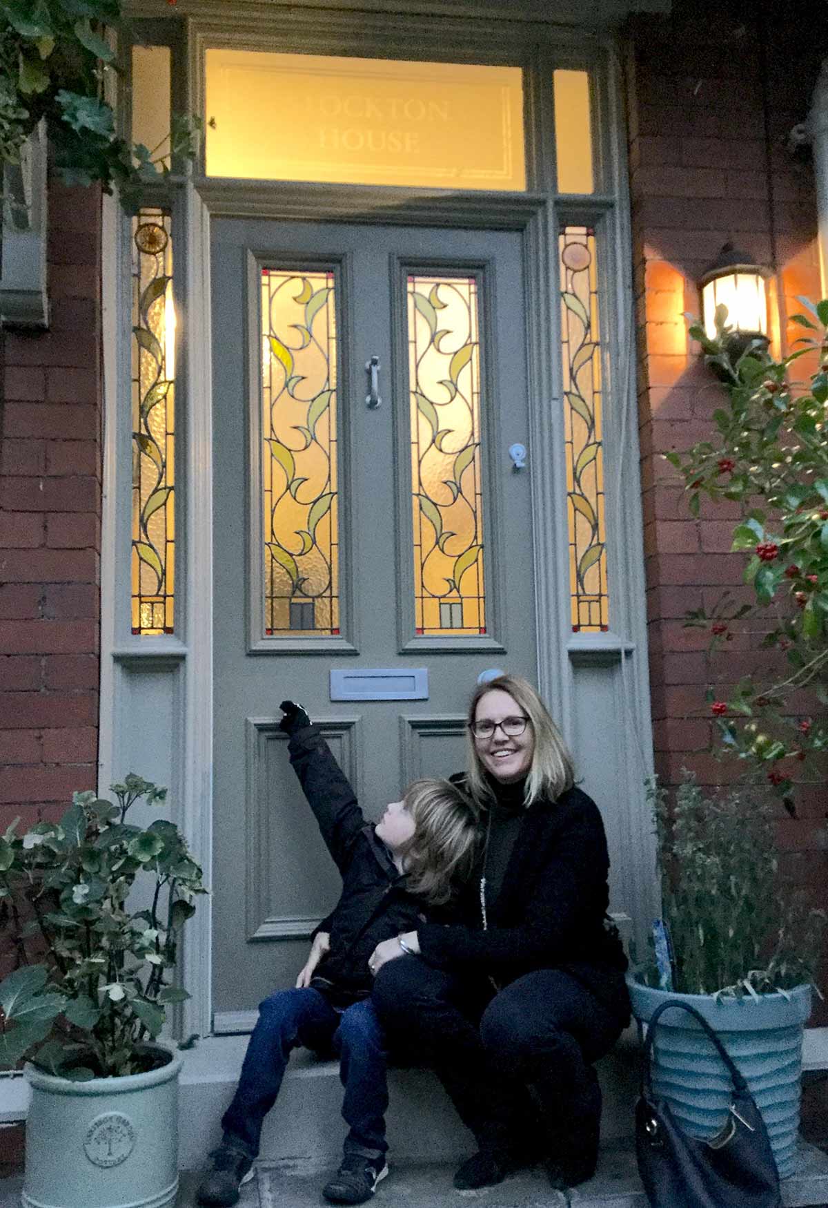 Grand Victorian with leaded glass