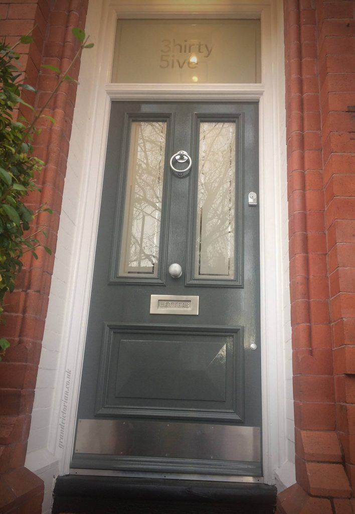 Will's Victorian front door in Sale Manchester 35-M33-2HT