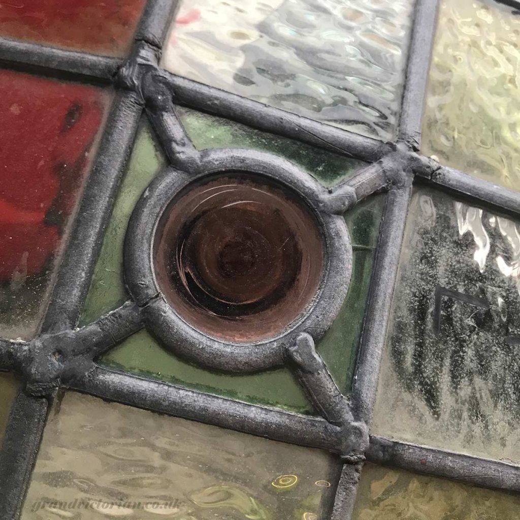 Oxidation of leaded windows